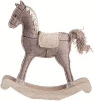 Fa Hintaló karácsonyi dekoráció 21 x 5 cm - Többféle