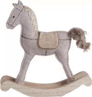 Fa Hintaló karácsonyi dekoráció 21 x 5 cm - Többféle