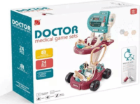 DOD Doctor 24 darabos játék orvosi kézikocsi készlet