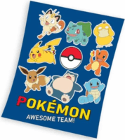 Pokemon Harcra készen takaró 130 x 160cm - Mintás