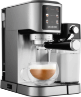 Sencor SES 4910SS Félautomata kávéfőző 1350 Watt - Fekete/Ezüst