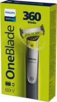 Philips OneBlade 360 Akkus Nedves-Száraz Testszőrnyíró - Fekete / Zöld