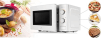 ETA Morelo szabadonálló Mikrohullámú sütő 20L 700W - Fehér