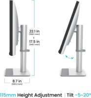 BENQ 27" MA270U 16:9 4k UHD LED Monitor - Szürke