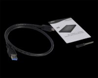 Advance BX-2525U3 USB 3.0 Külső SSD ház - Fekete