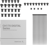 DeepCool CH170 Mini-Tower Álló Számítógépház - Fekete