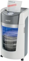 Leitz IQ OptiMax Office P5 iratmegsemmisítő 10 lap 35L - Fehér/Szürke