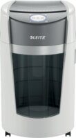 Leitz IQ OptiMax Office P5 iratmegsemmisítő 10 lap 35L - Fehér/Szürke