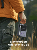 Ugreen 25286 Powerbank 2 x USB-A + 3 x Type-C / 48000mAh 300W - Szürke