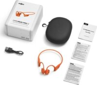 Shokz OpenRun PRO 2 Mini USB-C Bluetooth Csontrezgéses Sport Fejhallgató Headset - Narancs