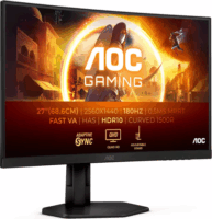 AOC 27" CQ27G4X 16:9 QHD VA Ívelt Gaming Monitor - Fekete
