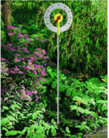 TFA Lollipop Kerti Állványos Hőmérő - Ezüst