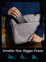 Ugreen 25683 Wireless Powerbank USB-A + Type-C / 20000mAh 20W - Fekete