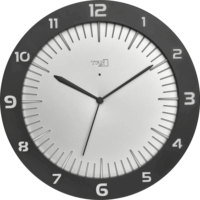 TFA Lumoclock Falióra Ø 30cm - Fekete
