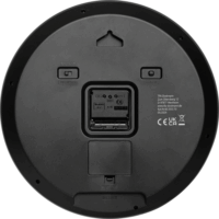 TFA Lumoclock Falióra Ø 30cm - Fekete