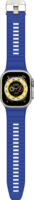 Decoded Szilikon Apple Watch óraszíj 42/44/45/49mm - Kék