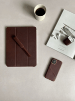 Decoded iPad 11" Pro/Air bőr tok - Barna