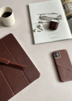 Decoded iPad 11" Pro/Air bőr tok - Barna