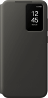 Samsung Smart View Wallet Galaxy S24 FE Gyári Flip Telefon tok - Fekete