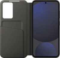 Samsung Smart View Wallet Galaxy S24 FE Gyári Flip Telefon tok - Fekete
