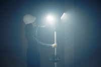 Brennenstuhl 13050 Állványos Háromfejes LED Reflektor - Hideg fehér