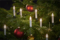 Krinner Superlight Bavaria Mini felcsíptethető karácsonyfa gyertya Dekoráció (6db)