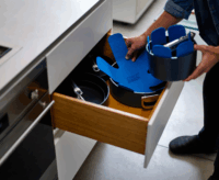 Joseph Joseph Space Edény védő szett (3 db/csomag) - Kék