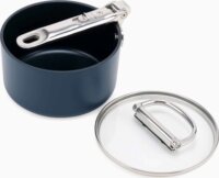 Joseph Joseph Space Kerámia Bevonatos Tapadásmentes Fazék fedővel Ø15cm - Kék