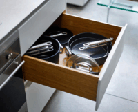 Joseph Joseph Space Kerámia Bevonatos Tapadásmentes serpenyő 24cm - Kék