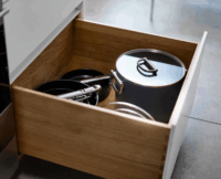 Joseph Joseph Space Kerámia Bevonatos Tapadásmentes Fazék fedővel Ø25cm - Kék