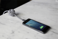 Native Union USB-A apa - Lightning apa adat- és töltőkábel 3m - Fekete/Fehér