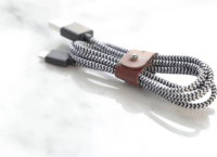 Native Union USB-A apa - Lightning apa adat- és töltőkábel 1,2m - Fekete/Fehér