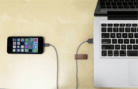 Native Union USB-A apa - Lightning apa adat- és töltőkábel 1,2m - Fekete/Fehér