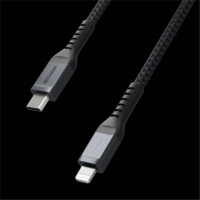 Nomad USB-C apa - Lightning apa adat- és töltőkábel 1,5m - Fekete