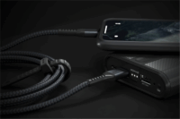 Nomad USB-C apa - Lightning apa adat- és töltőkábel 1,5m - Fekete