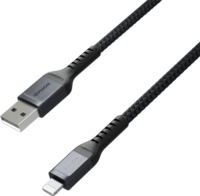 Nomad USB-A apa - Lightning apa adat- és töltőkábel 3m - Fekete