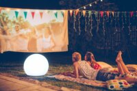 New Garden Buly 60 fehér LED dekor lámpa