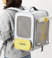 Petkit Breezy xZone Kisállat Hordozó Hátizsák - Szürke