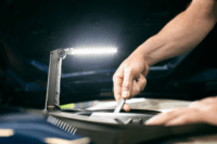 Brennenstuhl Akkus Kézi LED Munkalámpa 400 lumen - Fekete