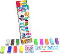 OKTO Lovin Gyurma szett 12 x 15g - Neon és klasszikus színek