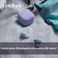 Sony Linkbuds Open Fülhallgató Szilikon tok - Lila