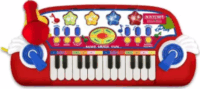 Bontempi 24 billentyűs játékszintetizátor mikrofonnal - Piros