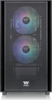 Thermaltake Versa H16 TG ARGB Mikro Torony Számítógépház - Fekete