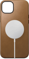 Nomad iPhone 15 Plus Bőr Hátlapvédő tok - Barna