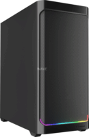 Sharkoon AK4 RGB Strip Midi Torony Számítógépház - Fekete