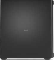 Sharkoon AK4 RGB Strip Midi Torony Számítógépház - Fekete