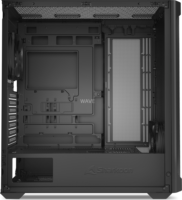 Sharkoon AK4 RGB Strip Midi Torony Számítógépház - Fekete