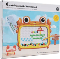 Rák alakú mágneses képkirakó játék 116 darabos - Többféle