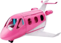 Repülőgép játékszett stewardess babával 11 darabos - Pink