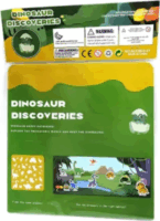 Oiyio Baby Oktatókönyv 32 darab zselés matricával - Dinoszauruszok